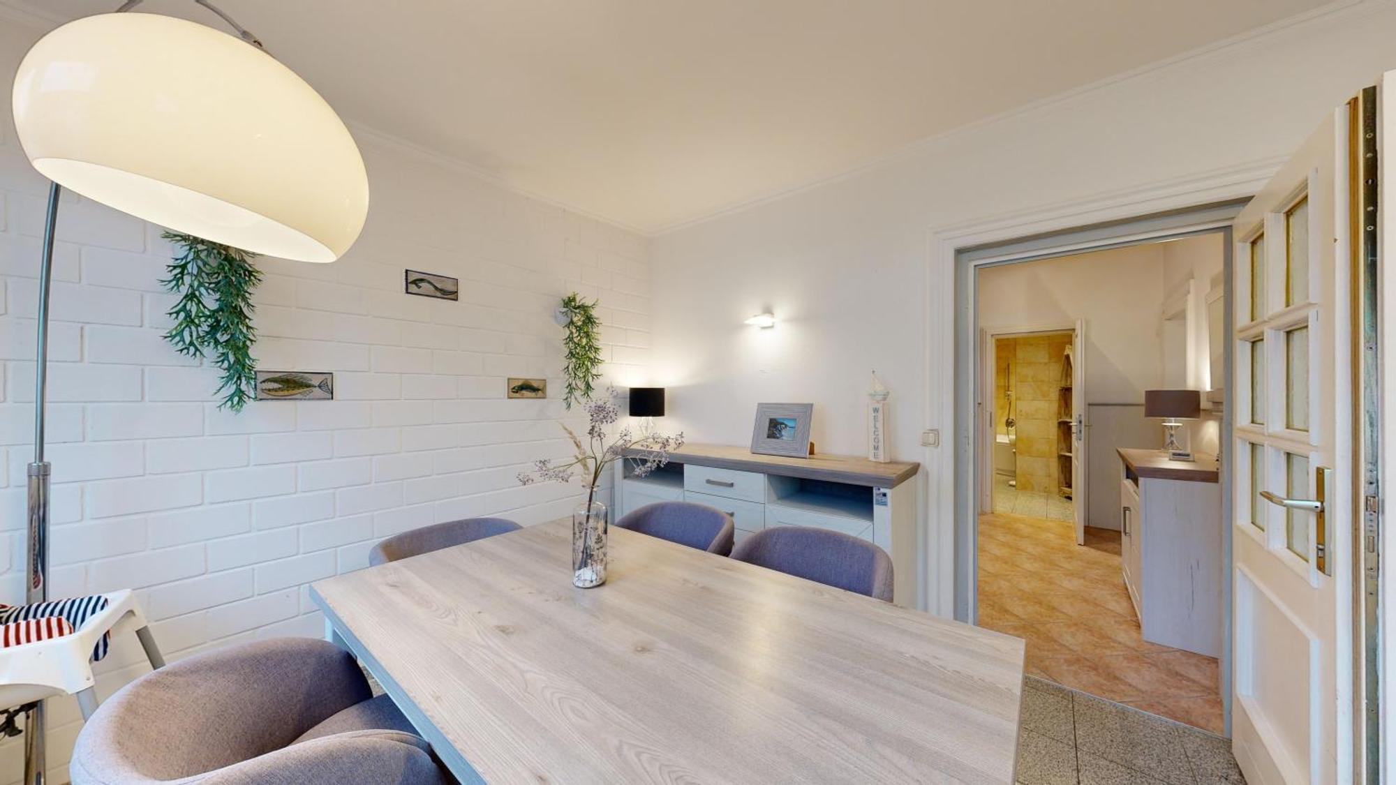 Strandnahe Fewo Mit Terrasse, Villa Vergissmeinnicht 01, Binz Eksteriør billede