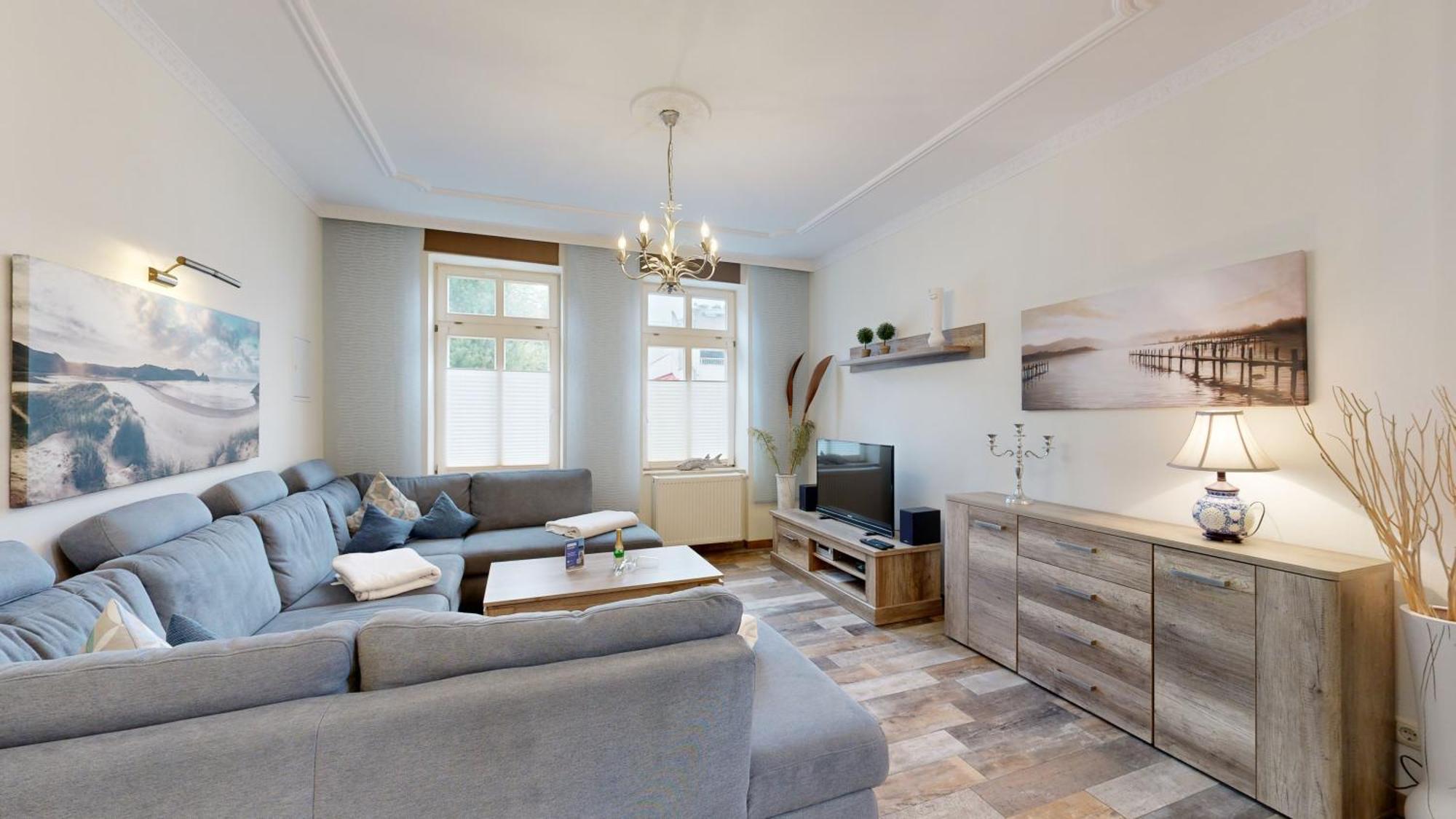 Strandnahe Fewo Mit Terrasse, Villa Vergissmeinnicht 01, Binz Eksteriør billede