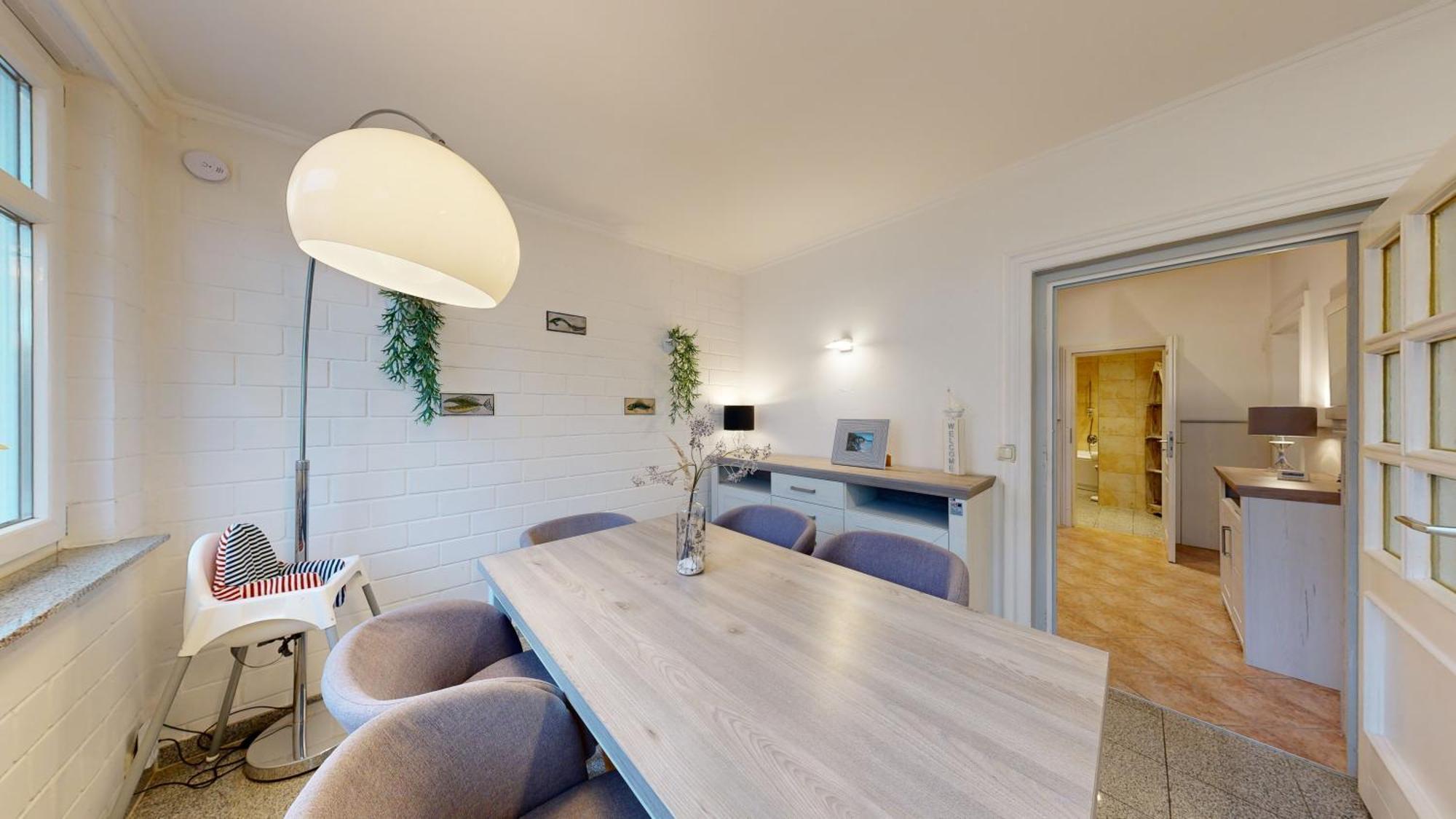 Strandnahe Fewo Mit Terrasse, Villa Vergissmeinnicht 01, Binz Eksteriør billede
